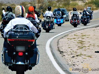 circuler en groupe à moto