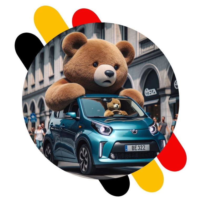 Teddy passe son permis de conduire online